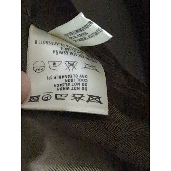 Escada vintage retro chic plaid blazer pant suit set - Picture 8 of 9